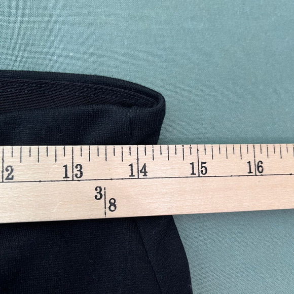 Red Hot Spanx Leggings Womens Large Black Faux Leather Pull On High Rise Stretch - Picture 9 of 10